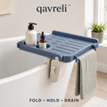 qavreli™ RimRest Folding Bathtub Utility Deck